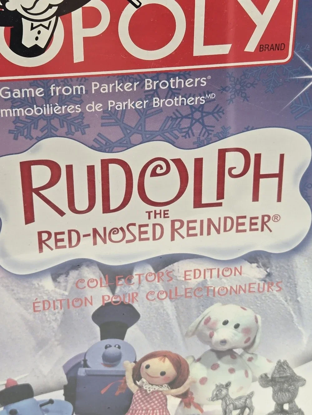 Hasbro Monopoly Rudolph The Red Nosed Reindeer Collect Edition Board Game 2006